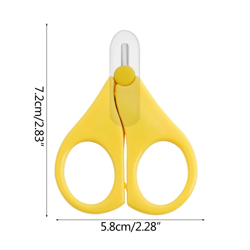 Baby Safety Nail Clipper Finger Trimmer Scissor Portable Mini Manicure Cutter Nail Scissors Baby Nail Care Nail for Shell Shear