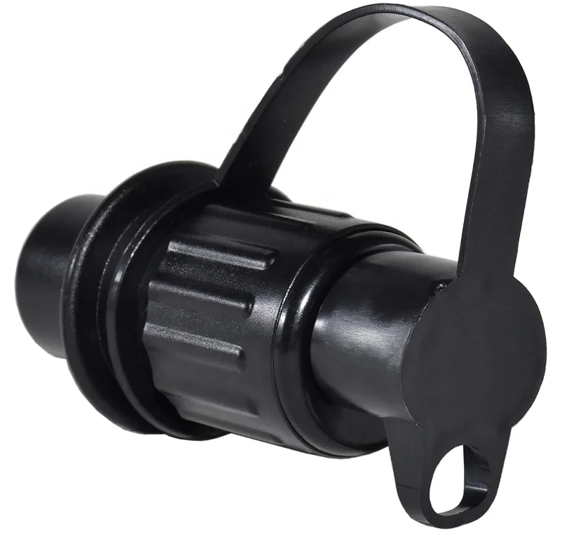 3-Pin 12V DIN Plastic Trailer Adapter for Trucks Cars Tractors Boats