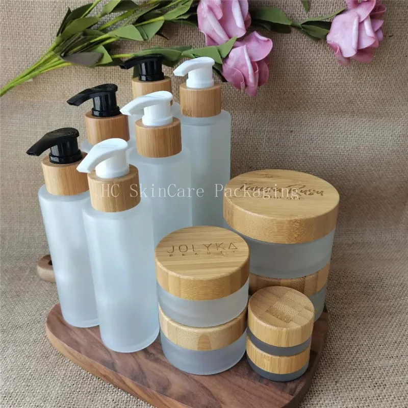 Recipiente de crema facial para el cuidado de la piel de alta calidad, tarro de crema para bálsamo de limpieza de mantequilla de karité, contenedor exfoliante de labios, tarros de embalaje para el cuidado de la piel