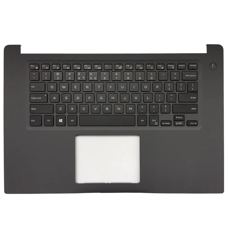 New Case Shell for DELL Inspiron 15 7560 7572 15-7000 Laptop Palmrest Upper Top Cover with US Backlit Keyboard No Touchpad