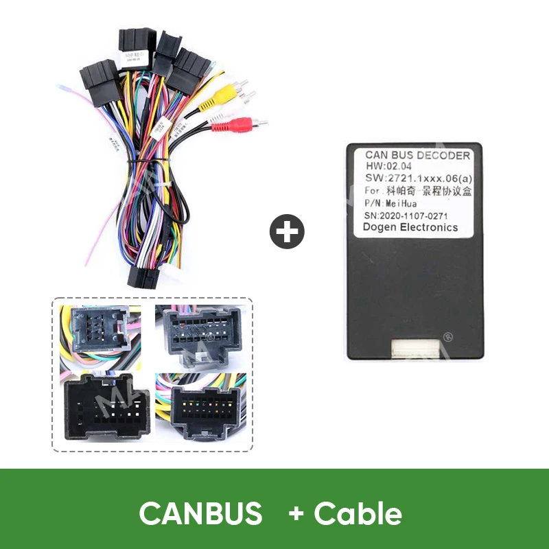 MAMSM For CHEVROLET Lova/ Captiva/ Gentra/ Aveo/Epica Car Frame Fascia Adapter Android Radio Dash Fitting Panel Cable Canbus Kit