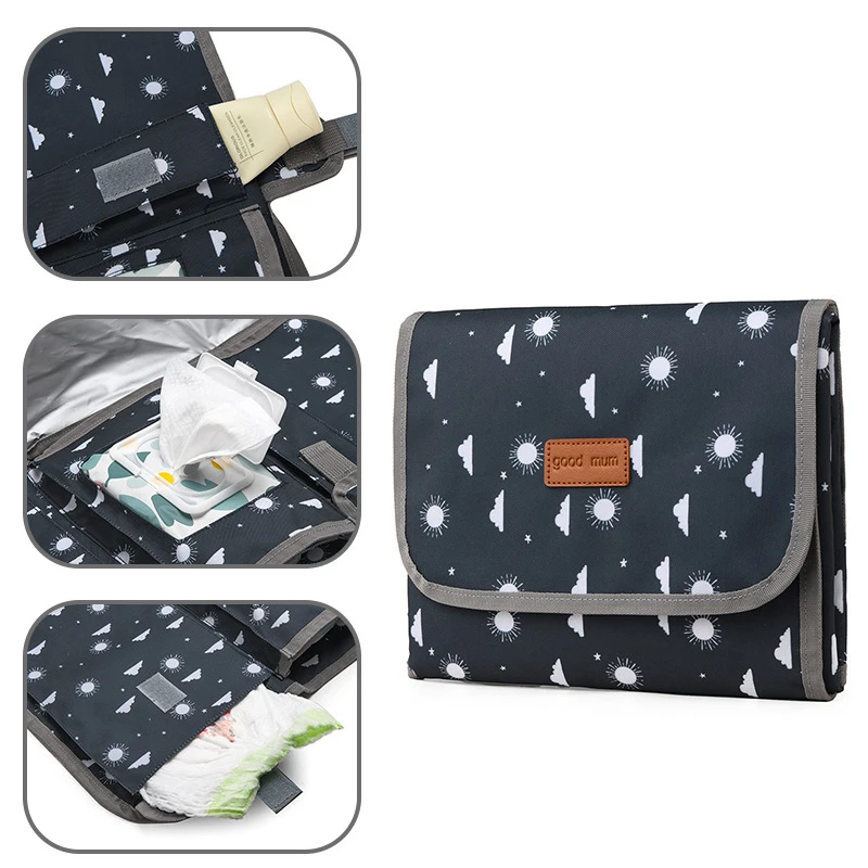 المحمولة حفاضات الطفل حشية متغيرة متعددة الوظائف طوي الوليد حفاضات وسادة التقسيم مقاوم للماء حفاضات الطفل منشفة حقيبة التخزين