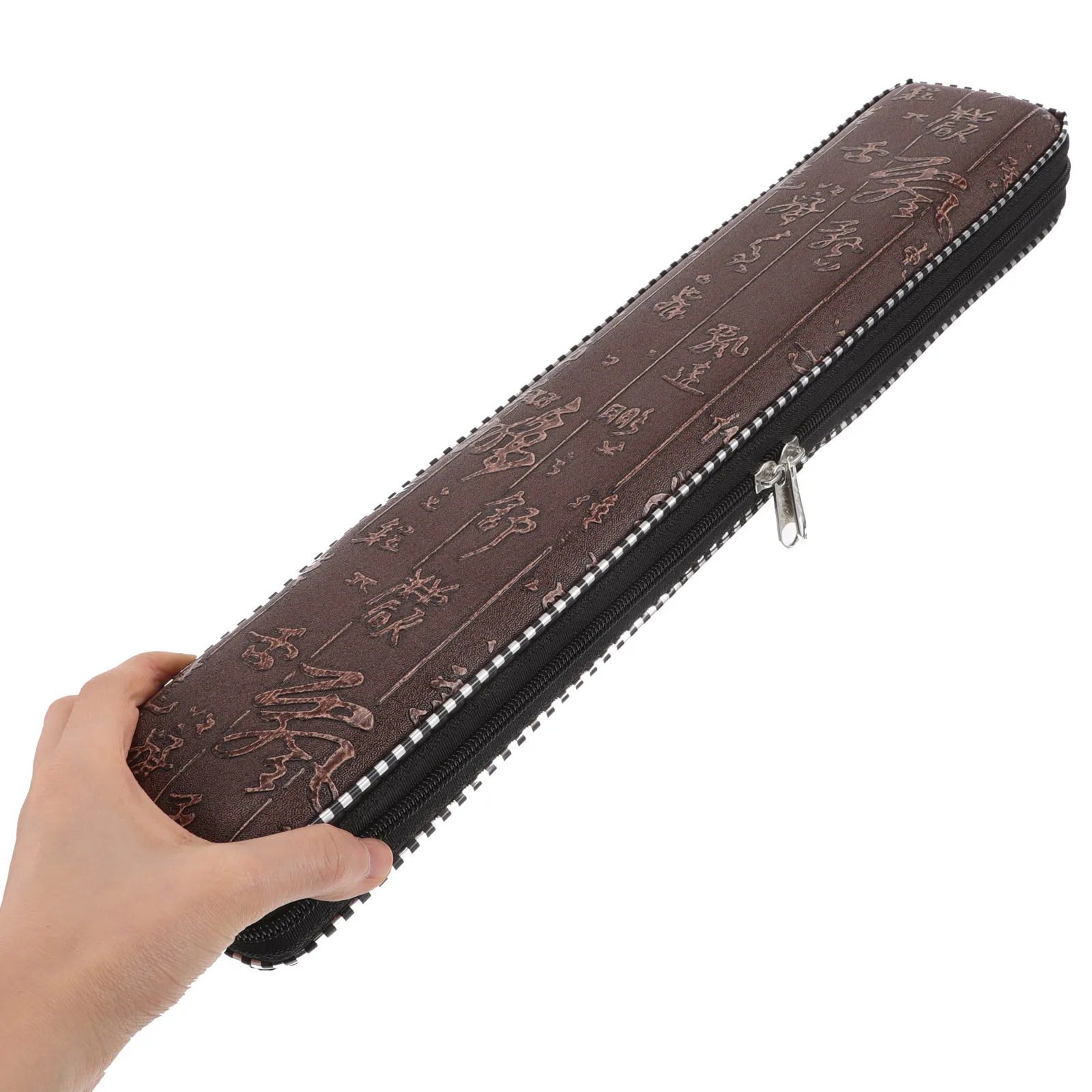 

Bamboo Flute Storage Box 45cm Waterproof Case for Long Instruments Musical Bag Flute Carrier Handbag Instrument Storage