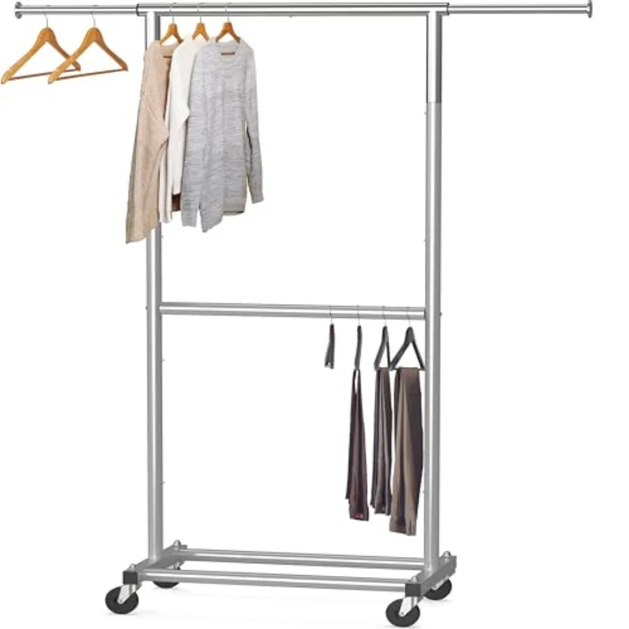 

Double Rod Garment Rack
