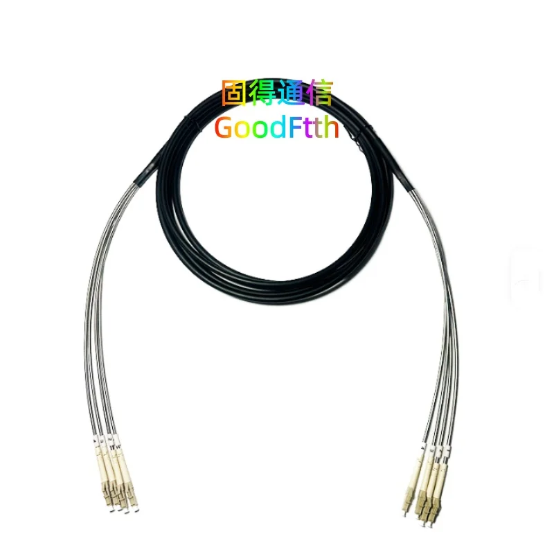 CPRI FTTA 4 Core 4Core BBU RRU LSZH Cable Fiber Patch Cord Lead LC-LC OM4  GoodFtth