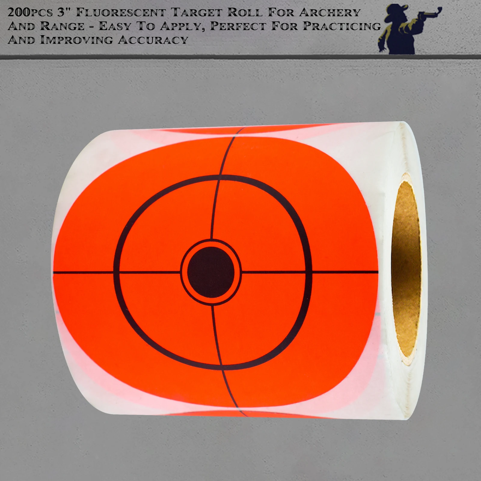 200 قطعة 3 بوصة أحمر أسود الصليب دقيق اطلاق النار الهدف ورقة اطلاق النار ممارسة الهدف ملصقات اطلاق النار الهدف لوازم التدريب ملصقات اطلاق النار الهدف التسمية