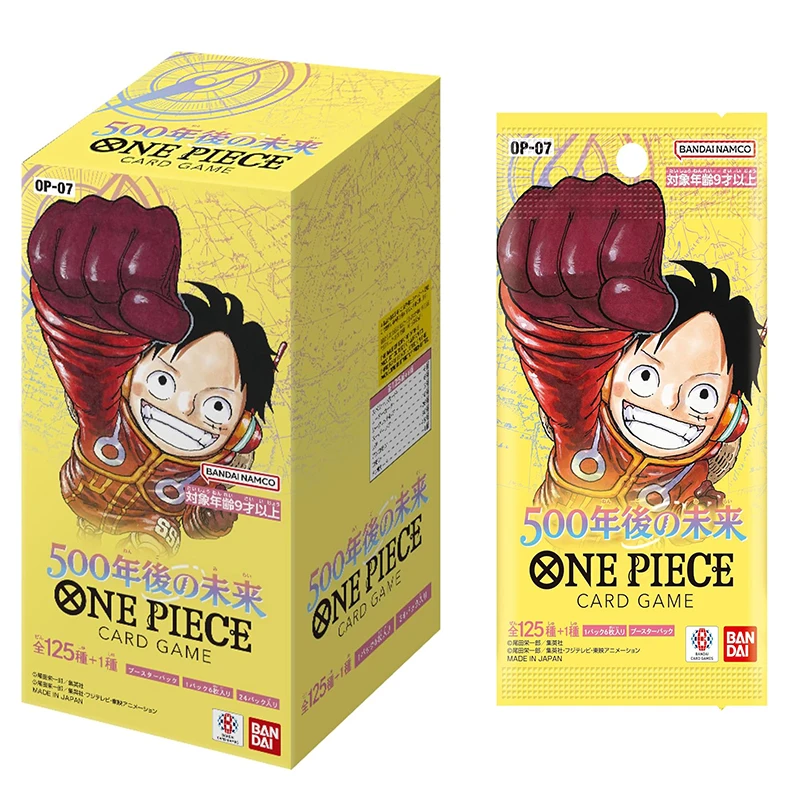 

BANDAI ONE PIECE Card Game 500 Years in The Future OP-07 Booster BOX TCG JAPAN Anime Collection Card Toy in Stock