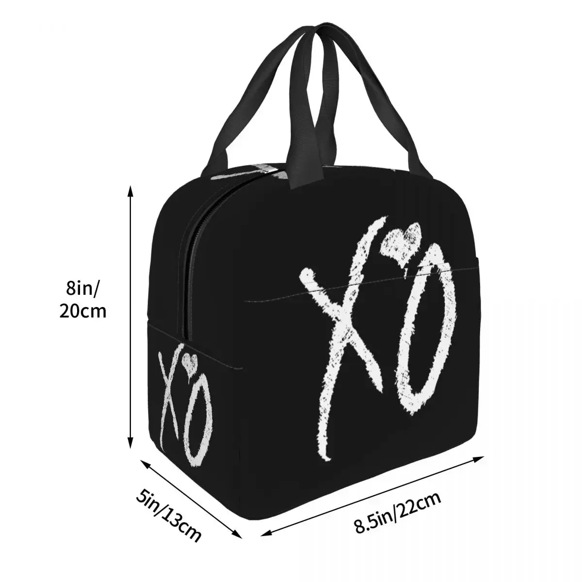 Rapper The Weeknd Insulated Lunch Bags Leakproof Meal Container Cooler Bag Tote Lunch Box Work Travel Food Handbags