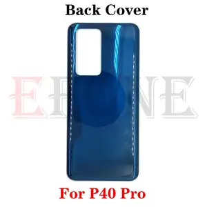 Bilashmart Huawei P40 Pro Back Battery Glass Cover Rear Panel Door Housing Case