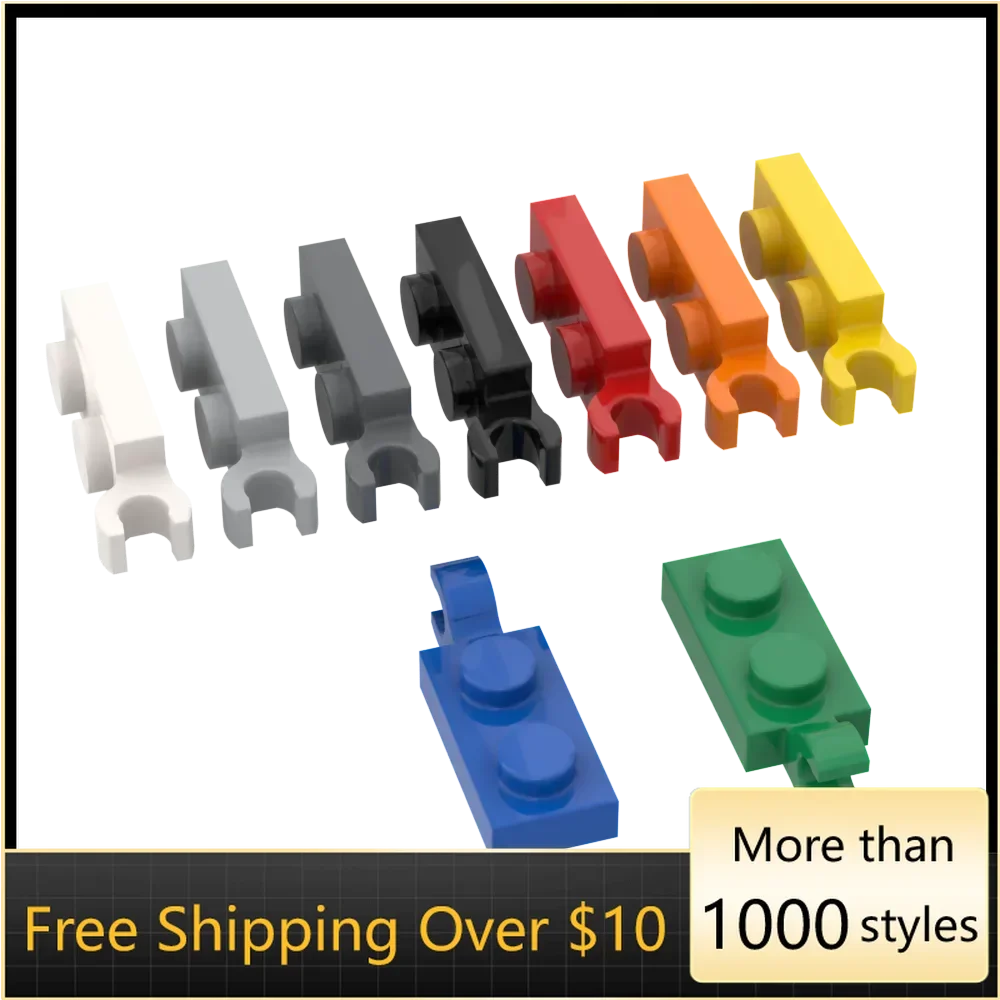 10 Uds. Partículas de ensamblaje de alta tecnología 63868 1x2 Kit de bloques de construcción finos Idea de pieza juguetes DIY para niños regalos de cumpleaños