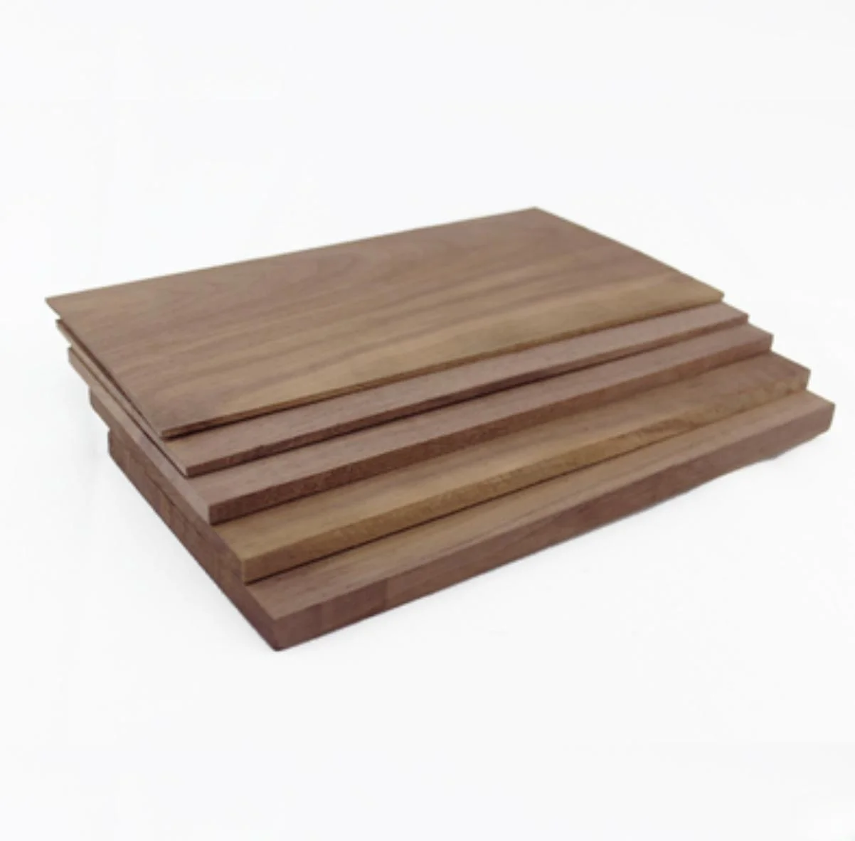 Length:200mm Width:100mm 5pcs FAS grade North American black walnut wood veneer Other sizes can be customized