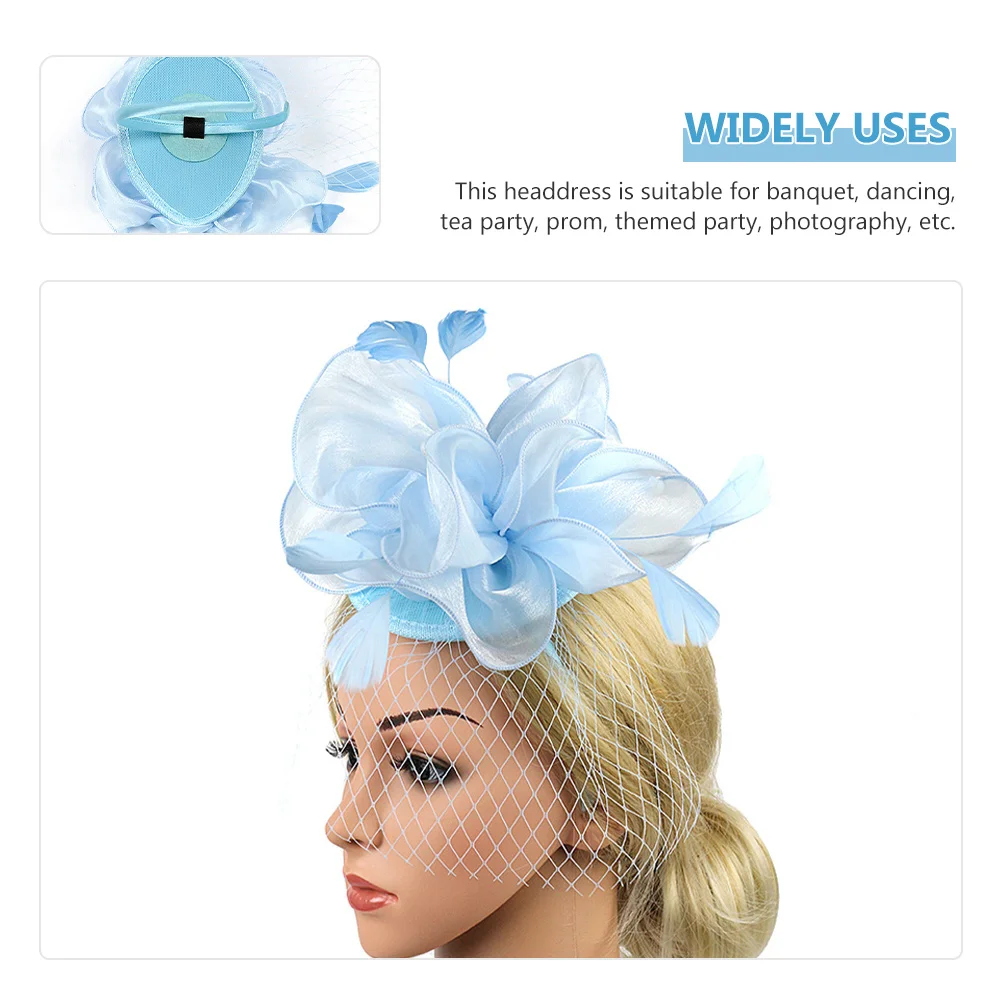 

Fascinator Hair Clips and Headbands Detachable Elegant Design for Banquet Prom Tea Party Wedding Cocktail Event Women Fashion