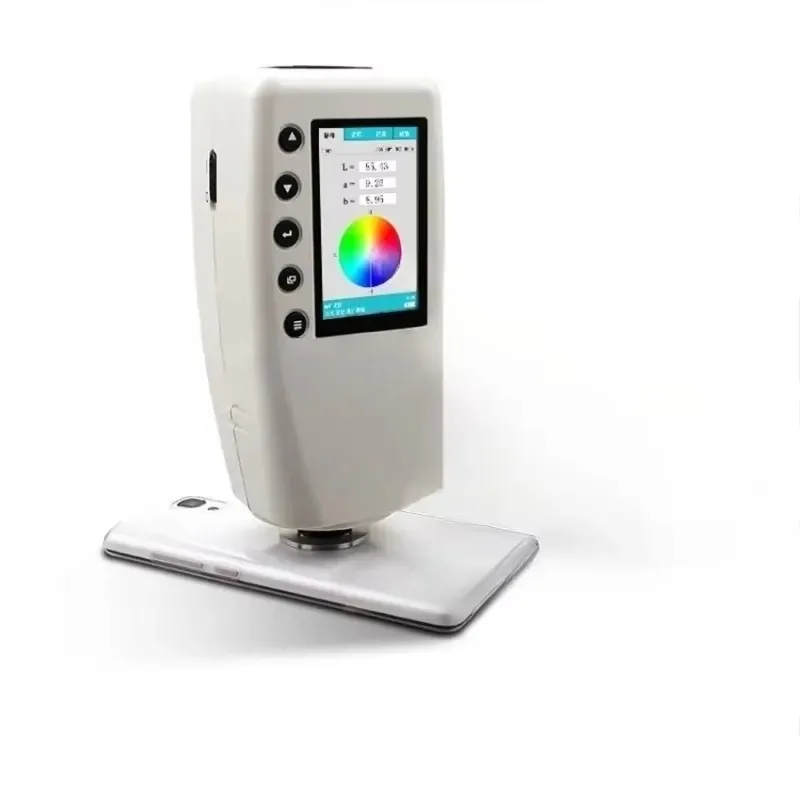 WR 10 Series 4/8 mm Por Colorimeter Color Digital Precise L Difference Meter TFT Color Display