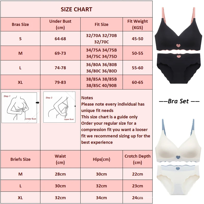 Seamless Sexy Bras Set for Women Push Up Bras Ice Silk  High Elastic Low Waist Briefs Female Breathable Soft Underwear No Trace