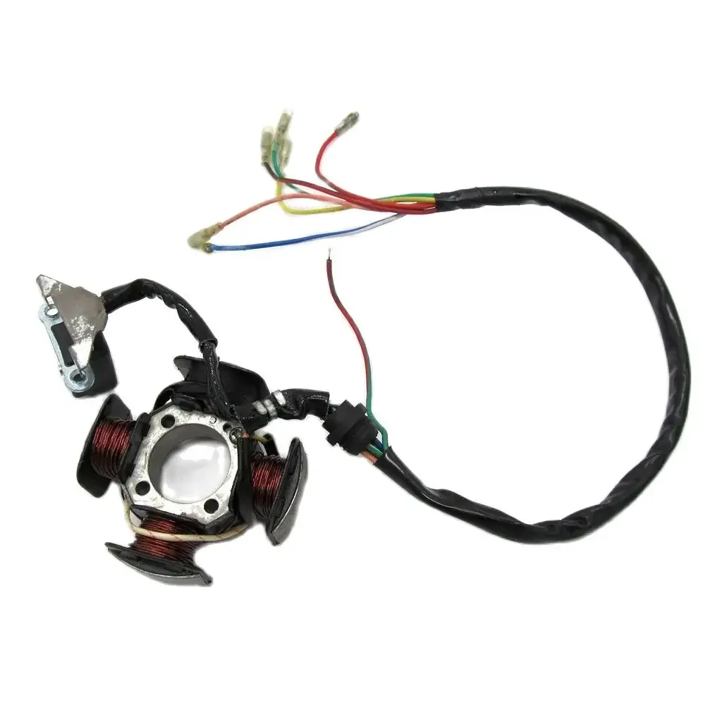 USERX Universal Motorcycle Stator Magneto 4 Coil 5 Wire 50cc 110cc 125cc 150cc Scooter Moped Bike ATV Quad
