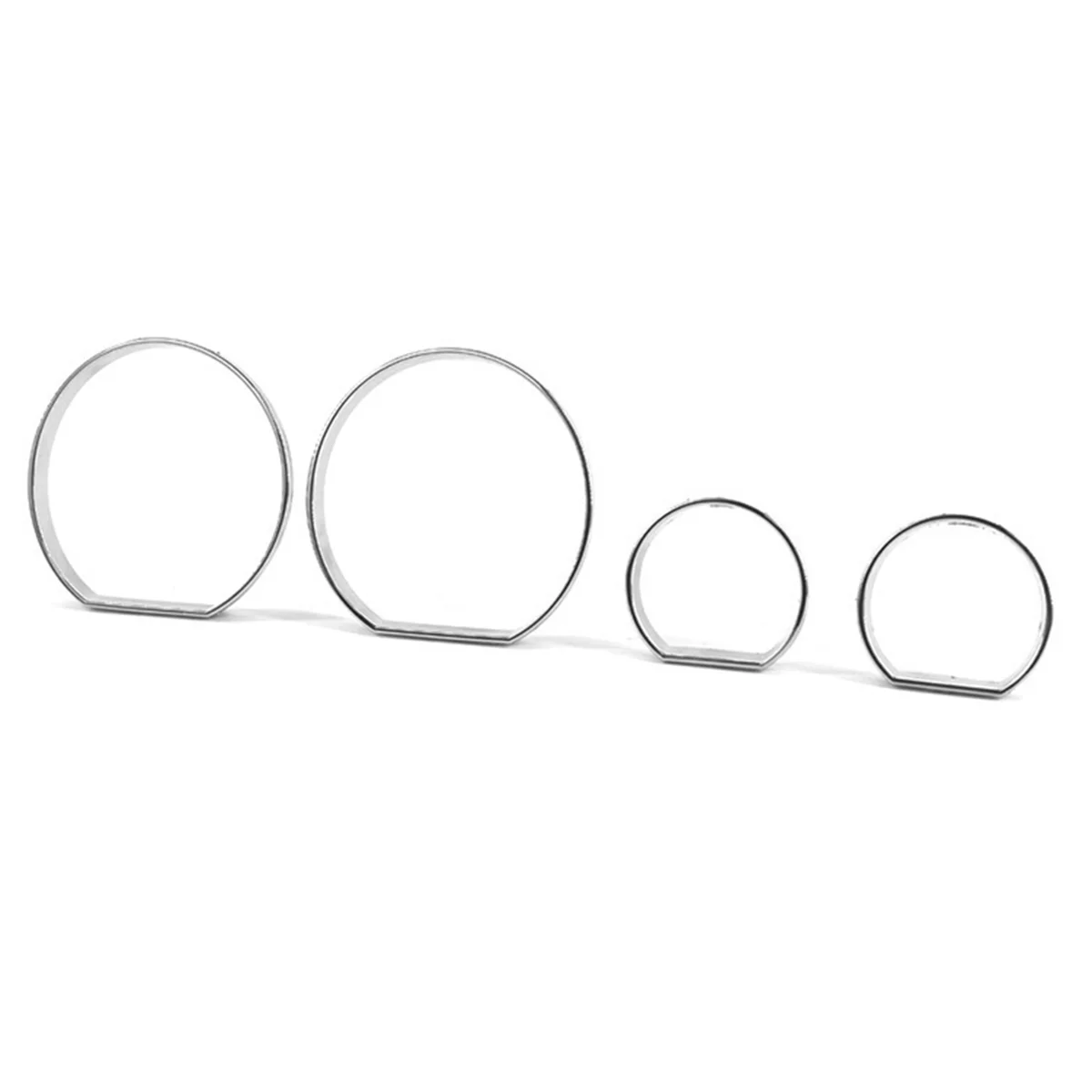 

Front Instrument Trim Frame Speedometer Dial Ring Bezel for BMW 3 Series E46 1998-2007 -T45C