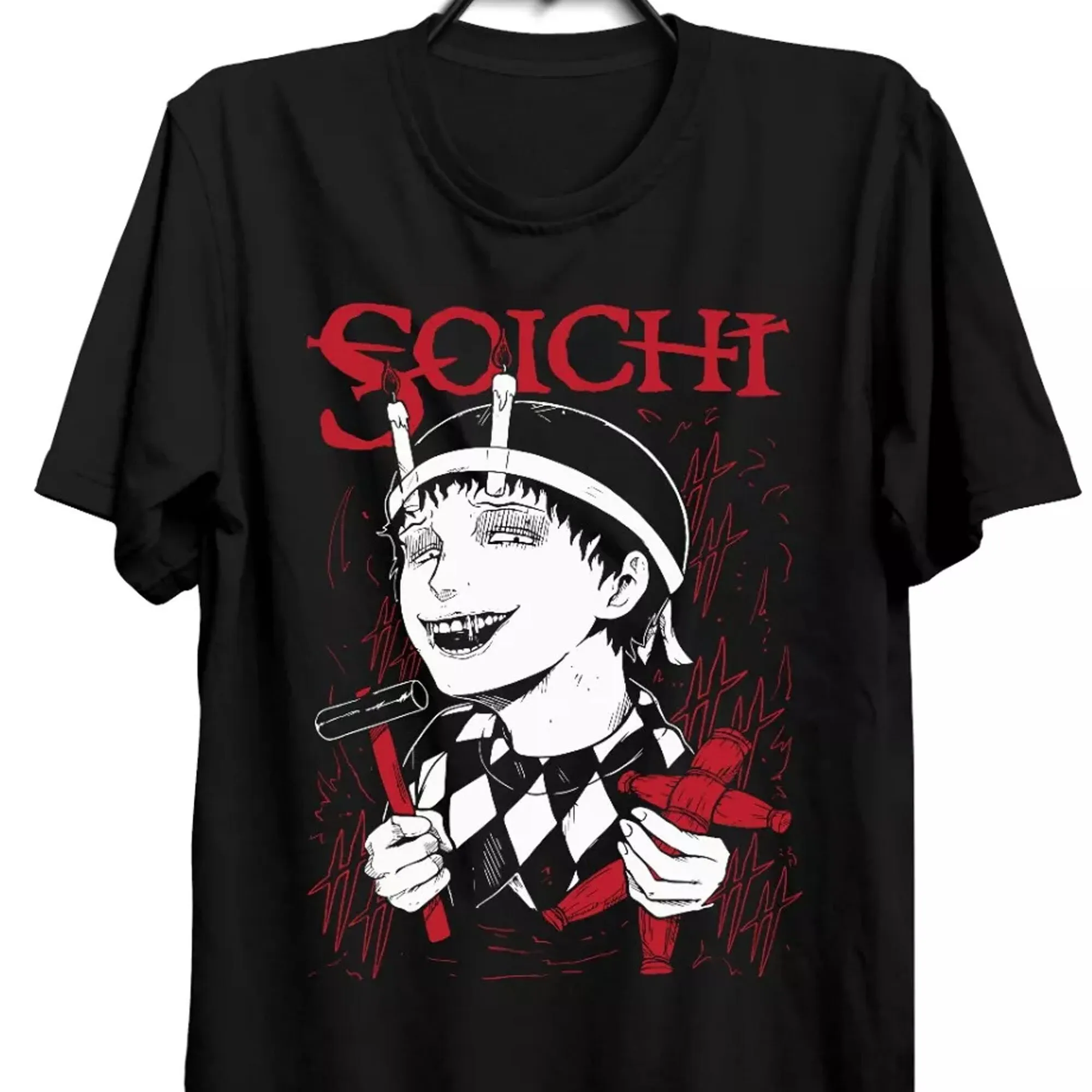 Horror Inspired Anime Manga Japanese Aesthetic souichi A4111 T Shirt