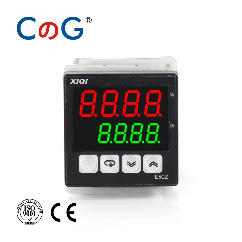 

CG E5CZ 48*48mm K Type J PT100 4-20mA 0-10V Output LCD Screen Thermostat With RS485 Digital Intelligent Temperature Controller