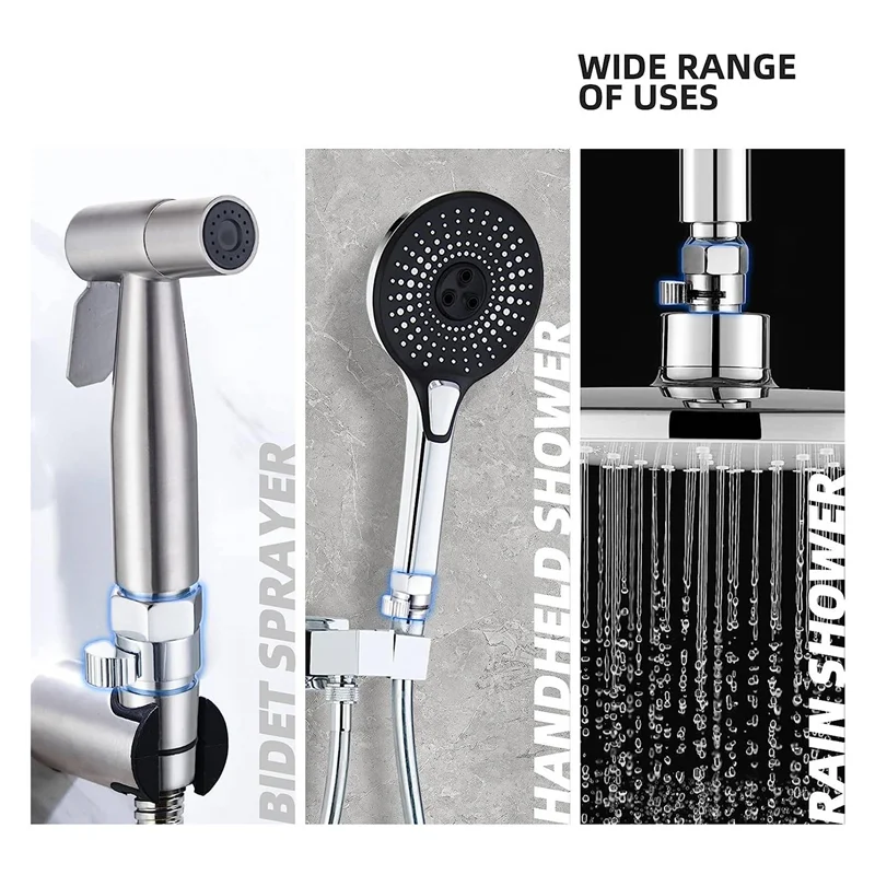 Douchekop Afsluitklep Douchestroomregelklep G1/2 Stroomdrukregelaar Voor Handheld Douchesproeier Bidet