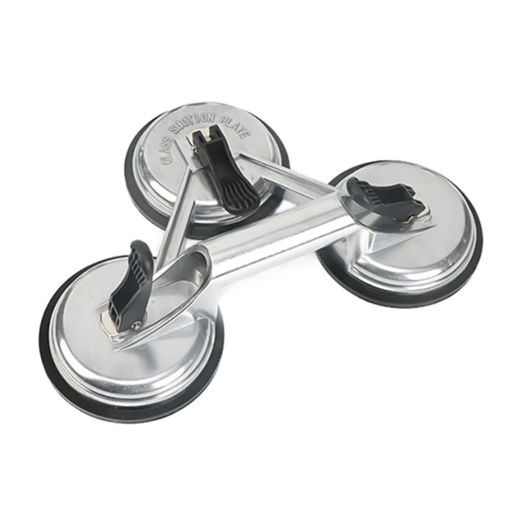 

Strong Suction Vacuum Glass Suction Cup Aluminum Alloy Lifting Bracket Glass Suction Cup Lifter Heavy-Duty Handle Floor Holder