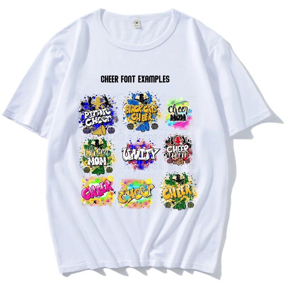

y2k Cheerleading t shirt kawaii Original Graphic ropa de mujer men woman clothing Minimalist Male Female Kpop Neutral Casual top
