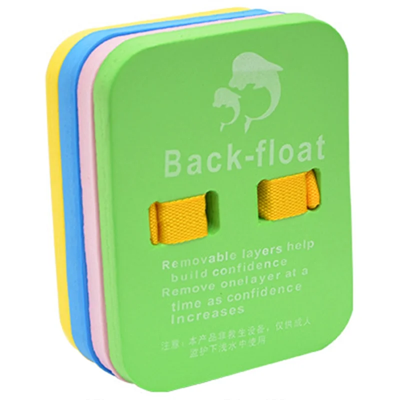

A89E-Back Float Safety Swim Trainer Пояс для плавания с регулируемыми разделенными слоями Зажим для ремней для плавания для плавания