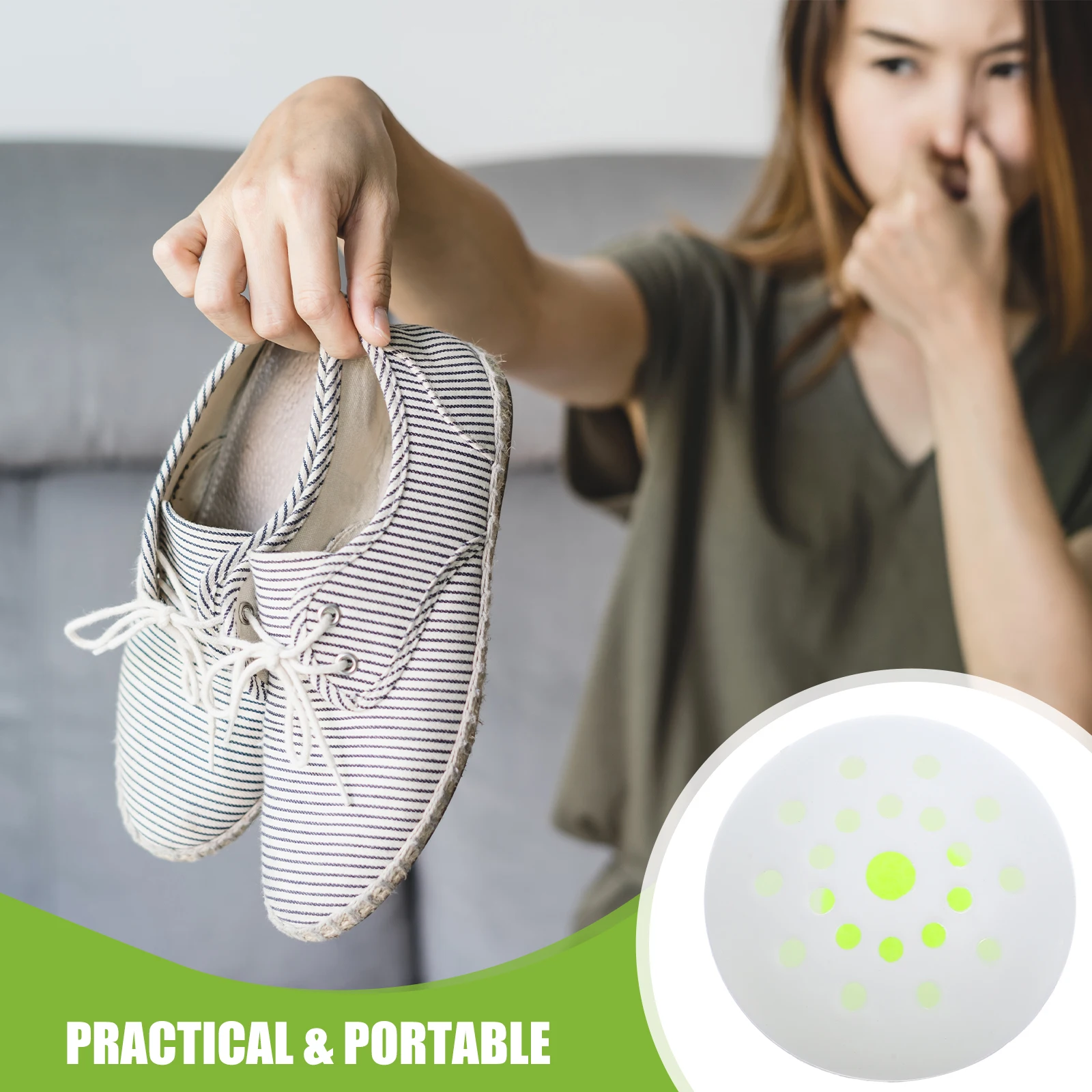

20pcs Deodorizer Balls For Shoes Small Shoe Cabinet Deodorant Sneaker Odor Remover Gym Bags Air Freshener Long Lasting