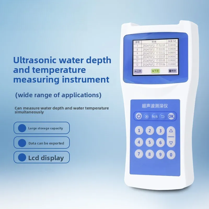 Ultrasonic sounder Reservoir depth River flow Water depth Ship detection Lake channel measurement Ship digital handheld