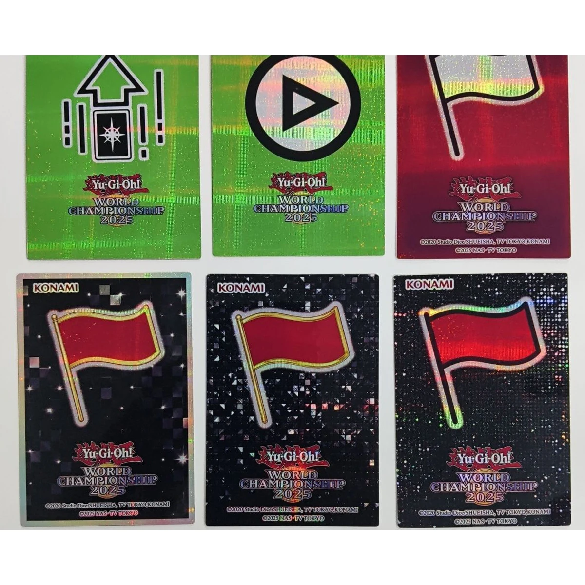 6Pcs/set Diy Self Made Yu-Gi-Oh! Victory Card Collection Card Gauze Flash Ygo Victory Card Anime Cards Gift Toys
