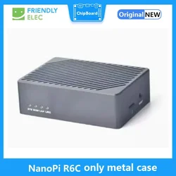NanoPi R6C Router Metal Case Rockchip RK3588S A76 A55 Dual 2.5G Ethernet Support HDMI2 Linux/Openwrt/Debian/Ubuntu