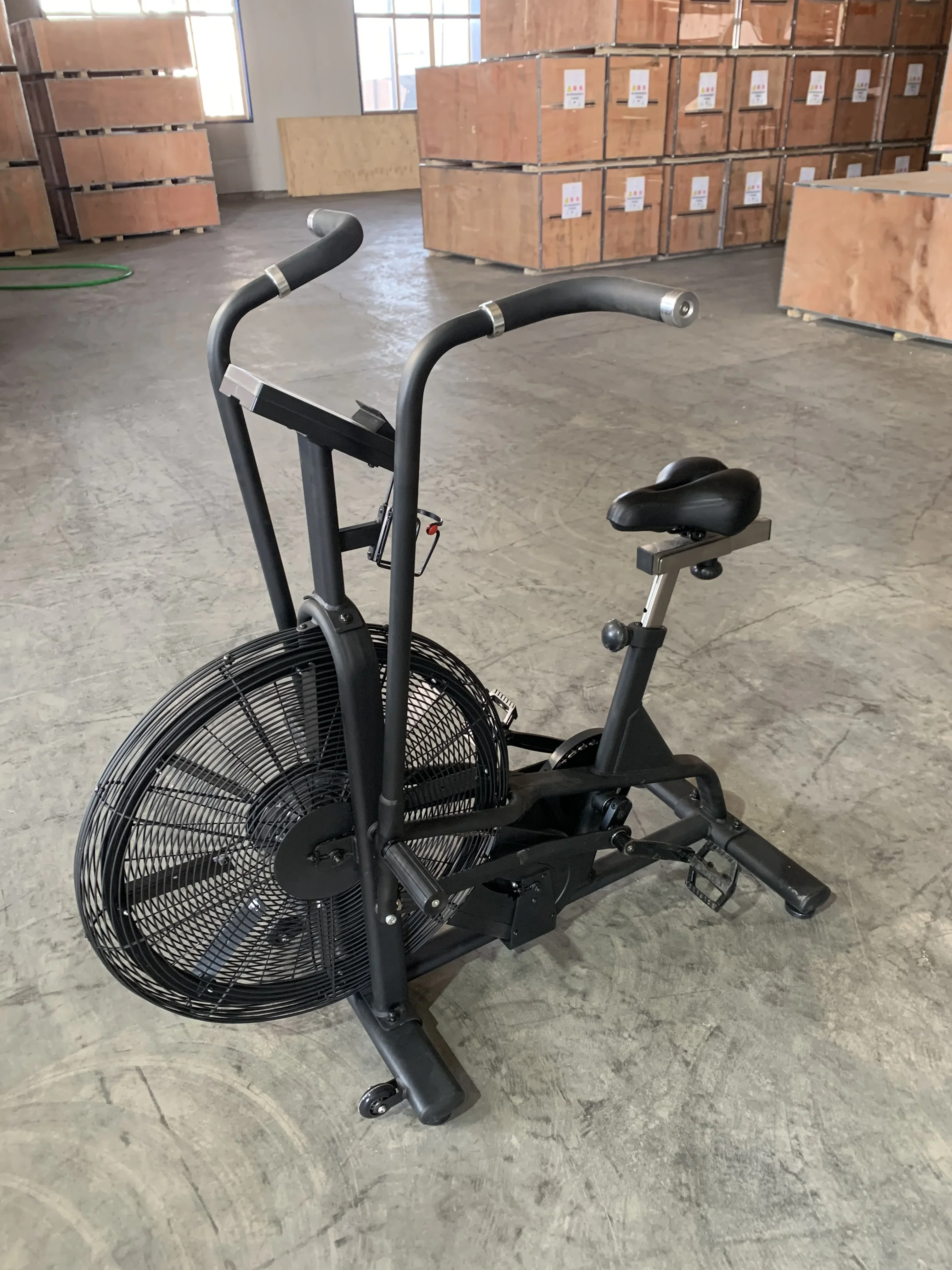 Bicicleta de aire para ejercicio, equipo de Club interior, ventilador comercial, ciclismo