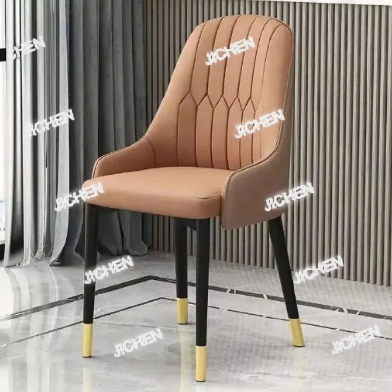 

ZQR Light Luxury Dining Chair Home Simple Modern Restaurant Back Makeup Stool Leisure Table Chair Hotel Negotiation Chai