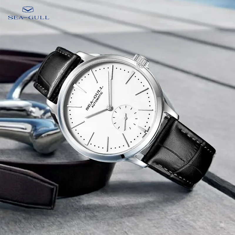 

Seagull 6075 Pilot Men Mechanical Watch Top Brand Sapphire Glass Automatic Watch 50M Waterproof 316L Steel Watch reloj hombre