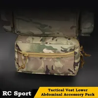 Tactical Vest Dangler Drop Pouch Mini Abdominal Dump Drop Pouch Fanny Pack for JPC CPC LBT D3CR MK3 MK4 Plate Carrier Storage