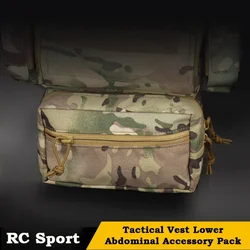 Tactical Vest Dangler Drop Pouch Mini Abdominal Dump Drop Pouch Fanny Pack for JPC CPC LBT D3CR MK3 MK4 Plate Carrier Storage