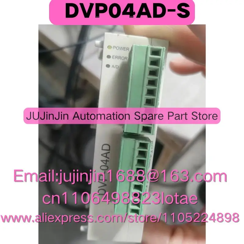 

DVP04AD-S Б/у в хорошем рабочем состоянии Быстрая доставка