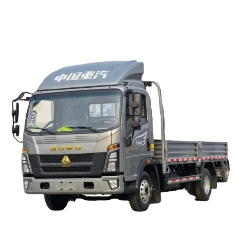 Deposit HIgh Quality Howo Light Truck Single Row Cab Mini Diesel Brand New 4*2 Truck Van