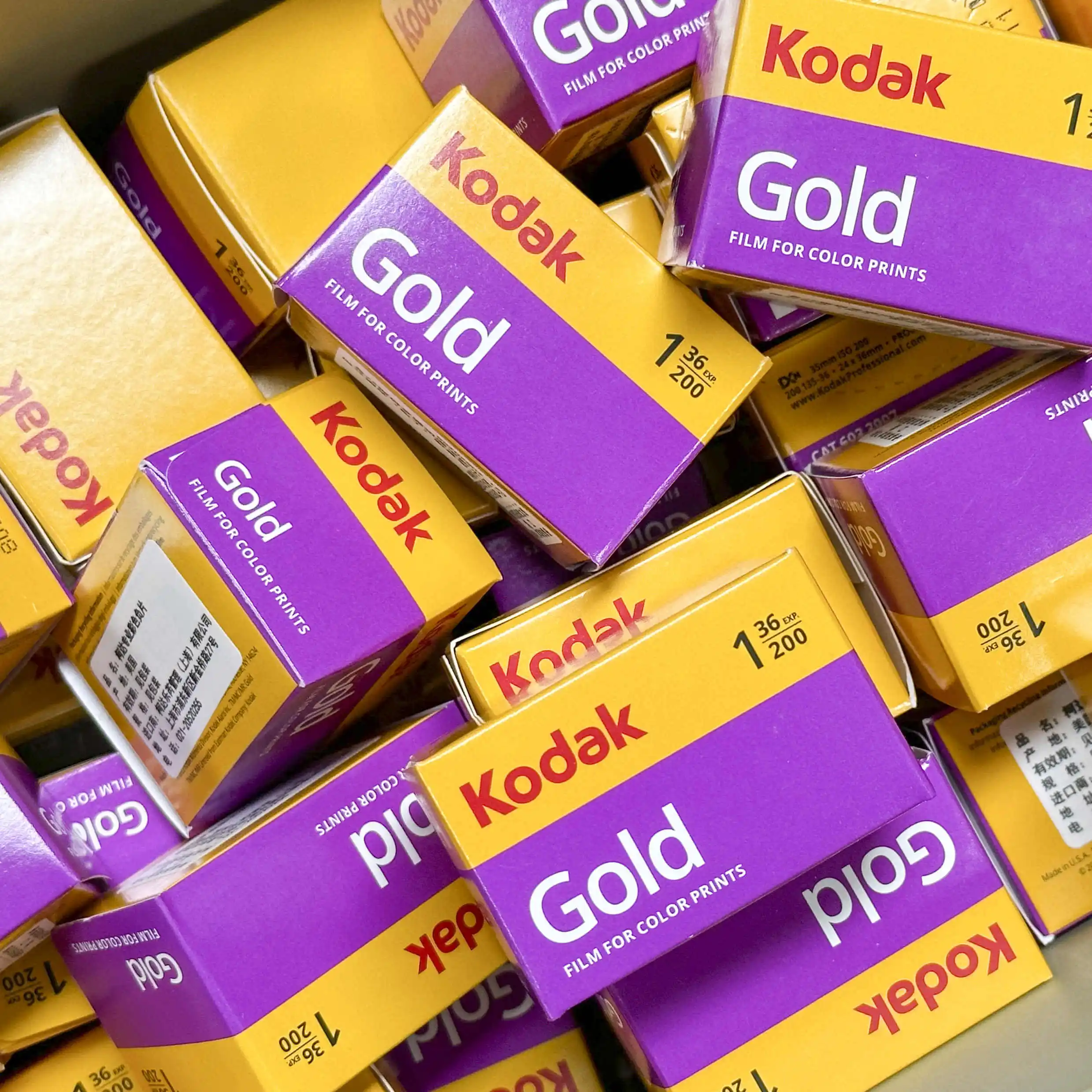 For M35 / M38 / H35/F9/H35/F8 Camera KODAK Color Print 35mm Film Gold 200 36 Exposure per Roll Fit (Expiration Date: 2027)