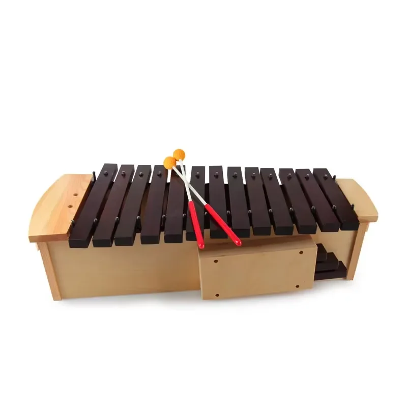 Traditional Chinese Percussion Instrument Wooden Xylophone Musical Toy for Kids Education Handmade Craft Gift Handcrafted