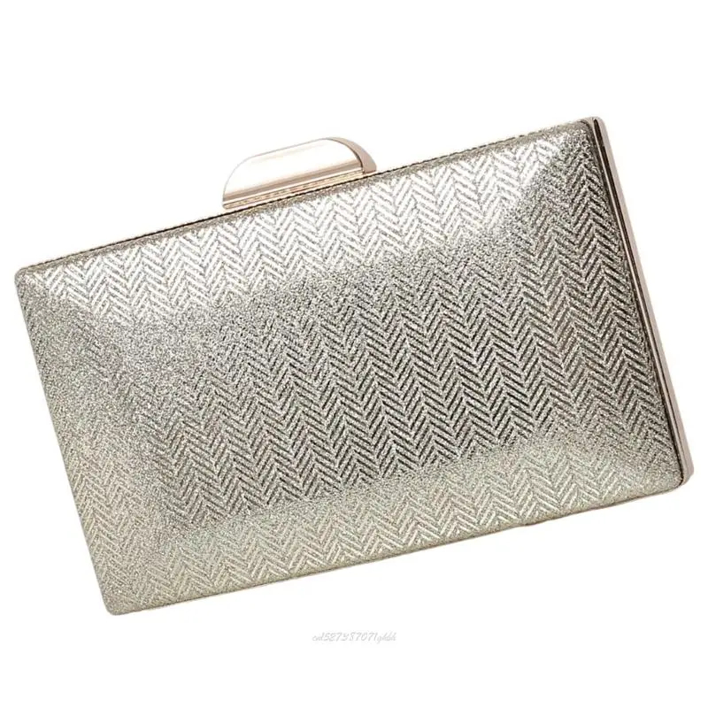 

X5XA Womens Evening Bag PU Leather Shoulder Purse Fashion Crossbody Purse Handbag with Chain for Bridal Wedding Party Prom