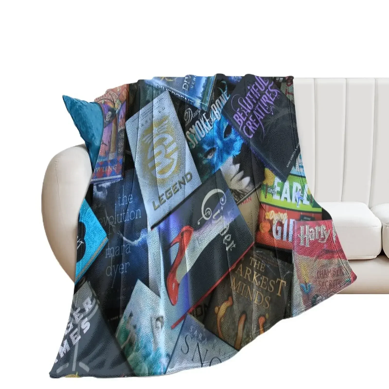 

Young Adult Books Throw Blanket Bed covers Polar Retros Luxury Blankets