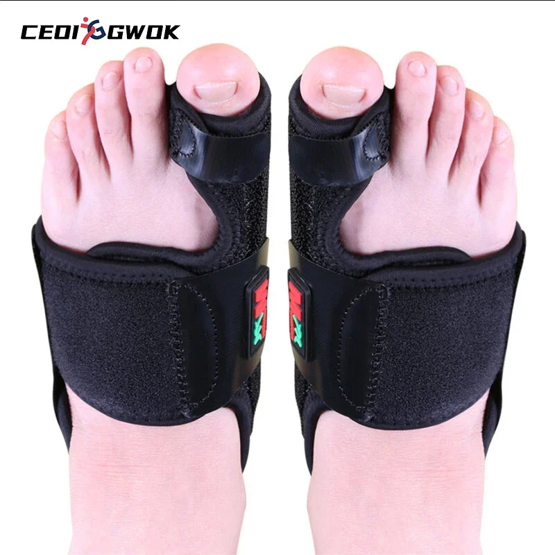 1PCS Breathable Big Toe Splint Corrector Thumb Splint Straighteners Bunion Hallux Valgus Correctors Orthotics Tool