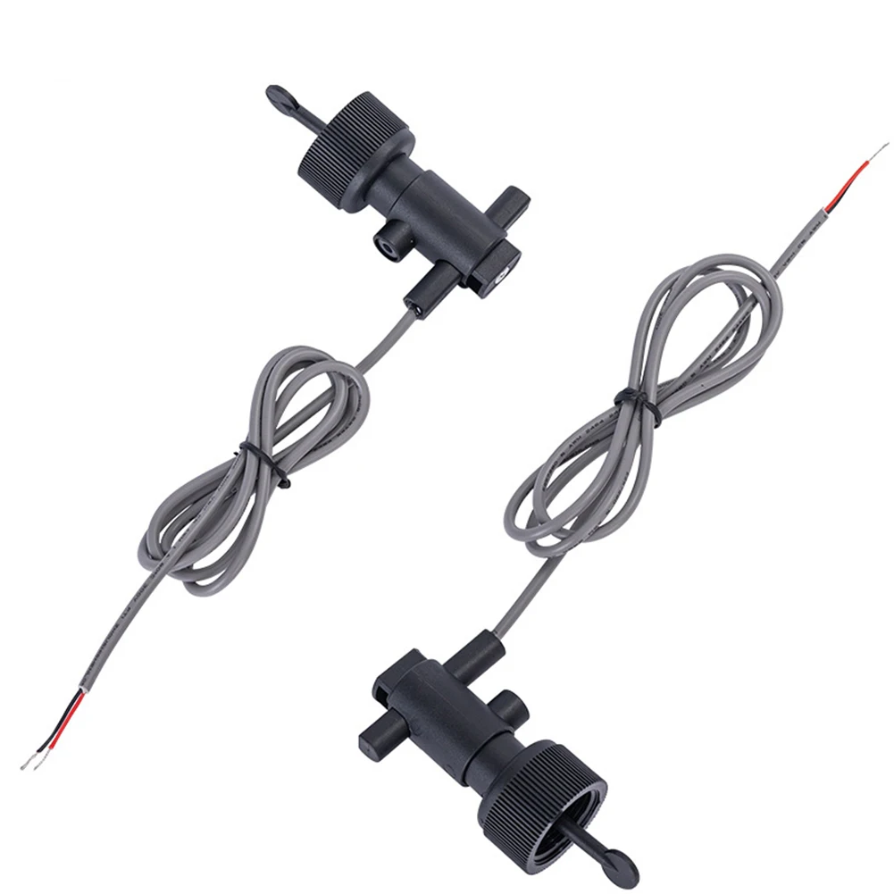 Magnetic Detection Flow Sensor Switch Magnetic Detection Mechanism Direct Connection Wiring Black For Water Lines