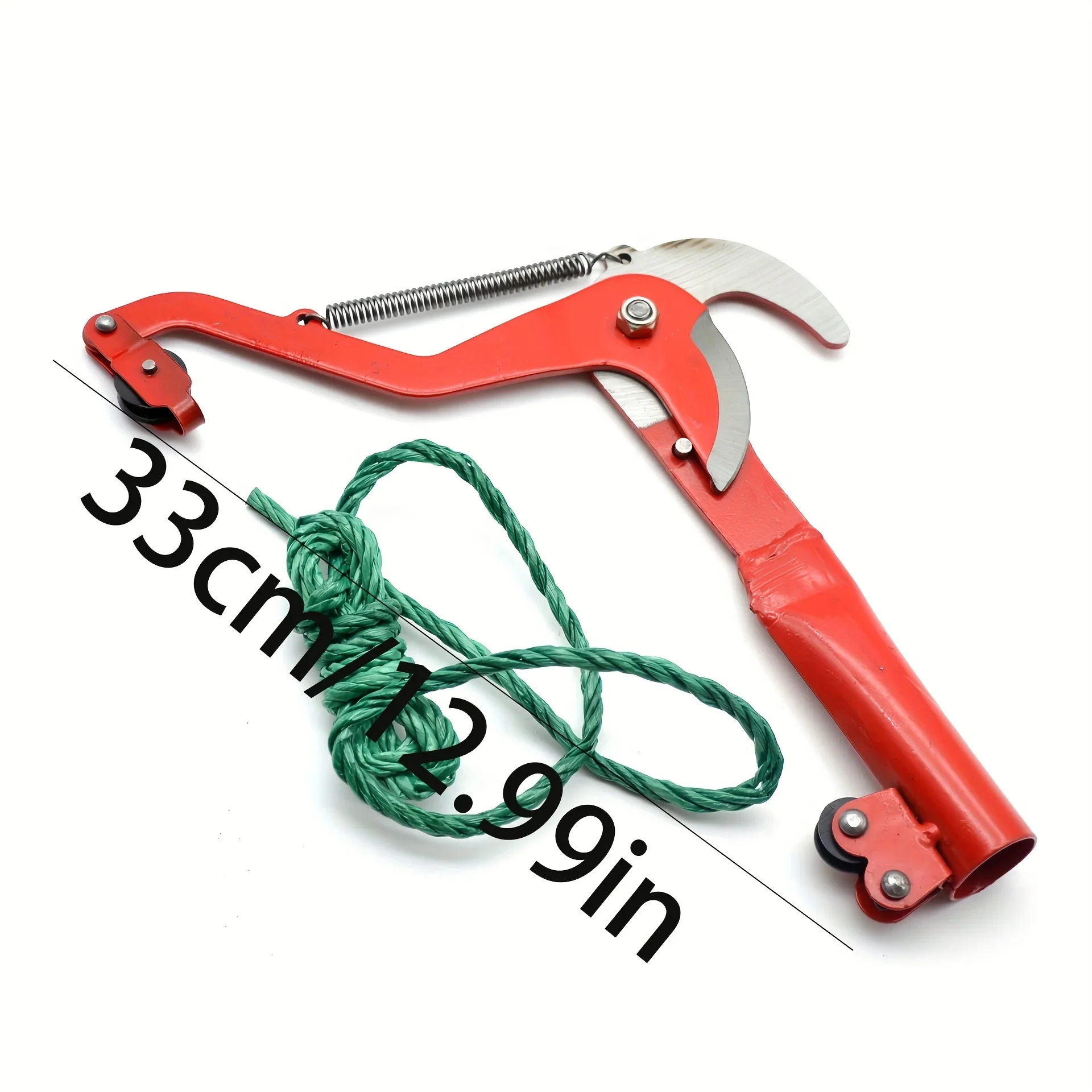 مقصات تشذيب حديثة قابلة للتمديد مع شفرات فولاذية من سبائك الحادة لحصاد الفاكهة في الحديقة الخارجية وقطع الارتفاعات العالية #5