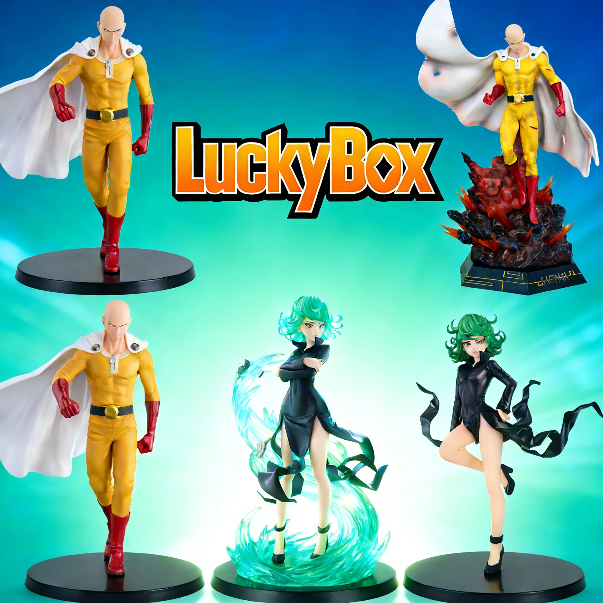 

One Punch Man Anime Figure Blind Box – Random Character Collectible Toy, Perfect Surprise Gift for Anime Fans