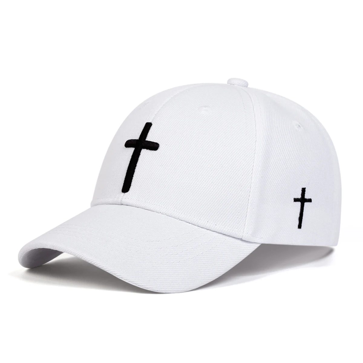 Children Cross Embroidery Baseball Caps Spring Autumn Outdoor Adjustable Casual Hats Boy Girl Travel Sunscreen Hat 