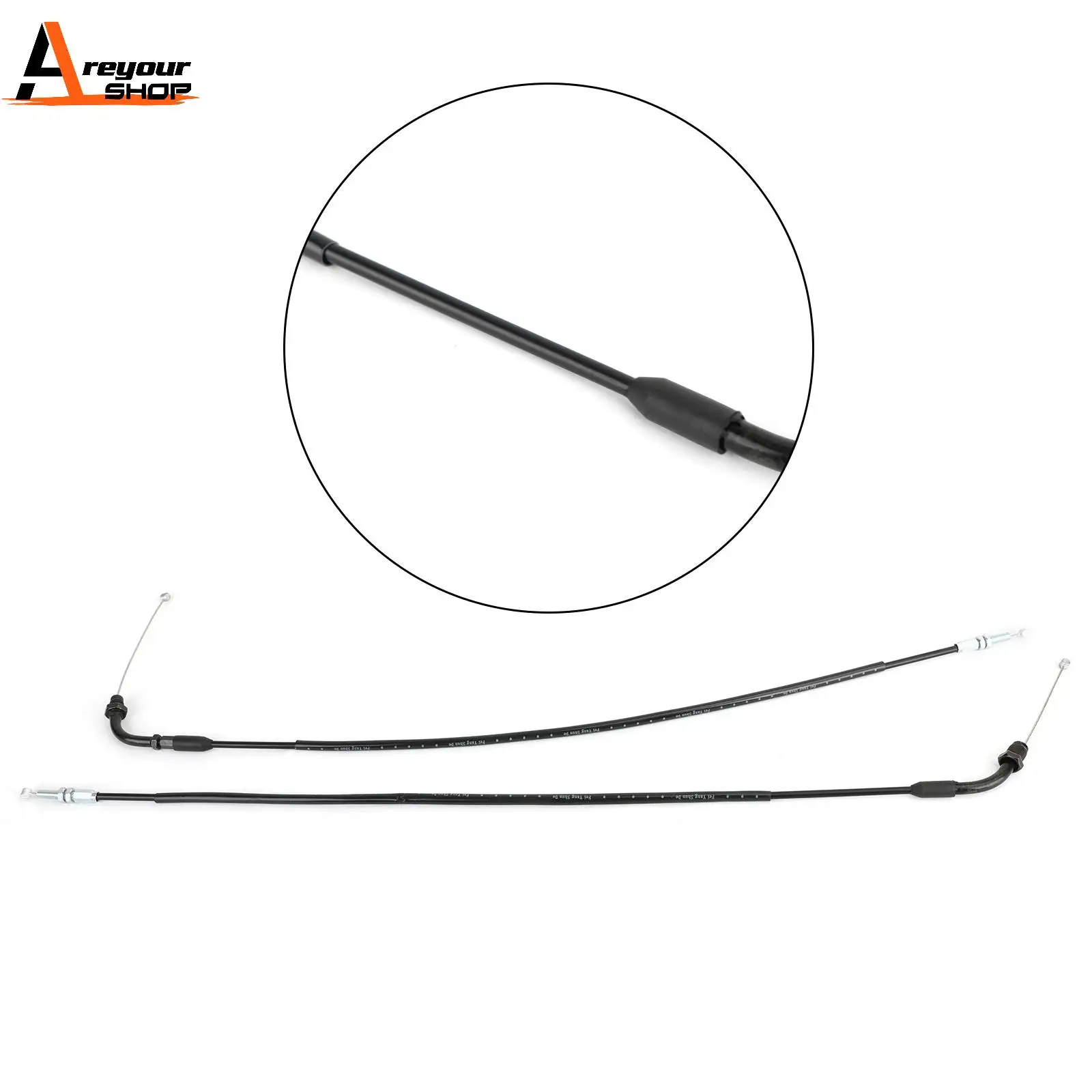 

Areyourshop for Honda CBR600RR 2007-2021 CBR600RA 2009-2021 Throttle Cable 17920-MFJ-D10 17920-MFJ-D00 Motorcycle Parts