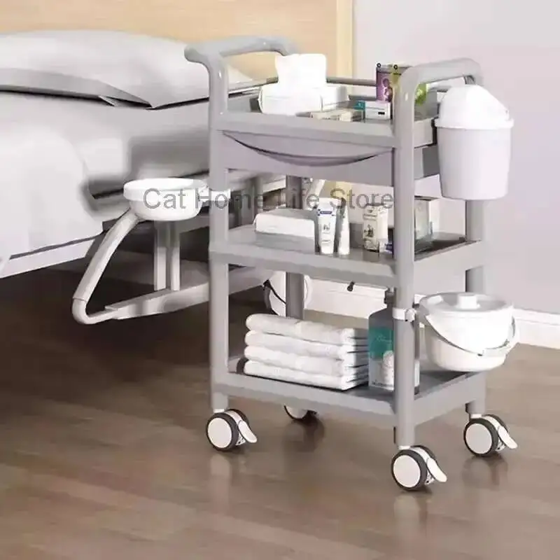 

Salon Spa Styling Wheels Station Tattoo Trolley Beauty Equipment Furniture Hair Organizers Trolleys Clinic Auxiliary Lashista