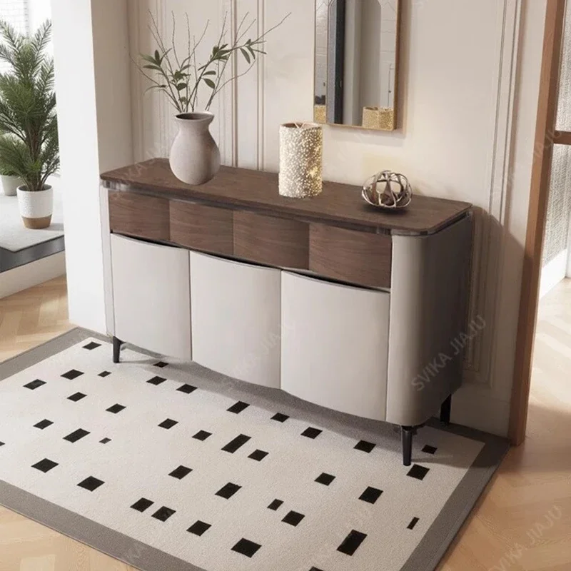 

Postmodern Wood Living Room Cabinet Nordic Sideboards Drawers Closet Living Room Dressing Cabinets Trendy Vitrina Room Furniture