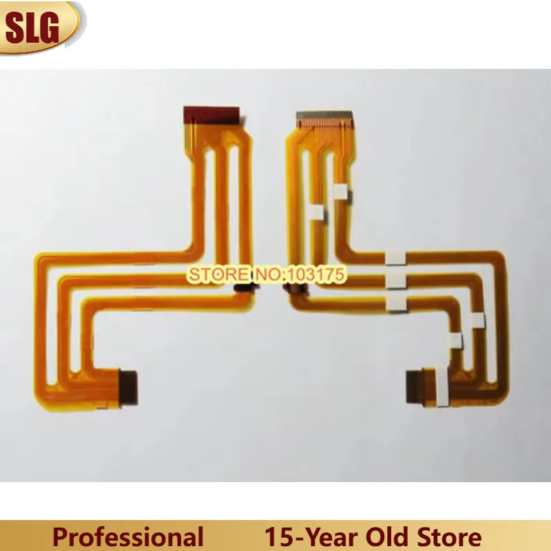 2 uds nuevo Cable flexible LCD para Sony DCR-DVD203E DCR-DVD403E DCR-202E DVD703E pieza de repuesto de cámara